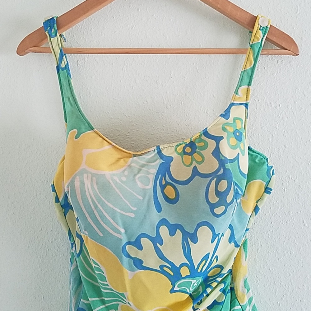 Vintage floral bathing suit